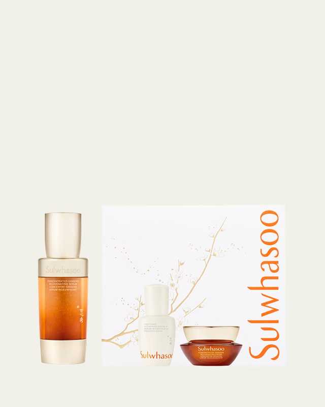 Concentrated Ginseng Rejuvenating Serum 3-Piece Set